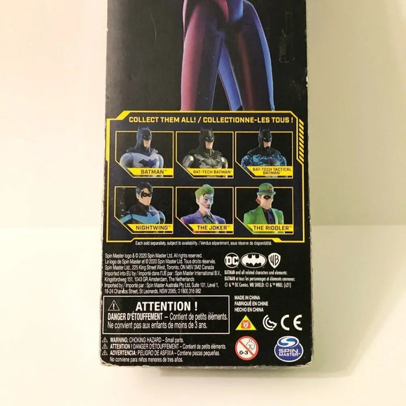 2020 DC Comics Batman 12 Inch Tall The  Joker Action Figure Spin Master - Picture 10 of 16